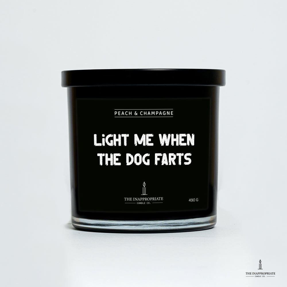 Light me when the dog farts