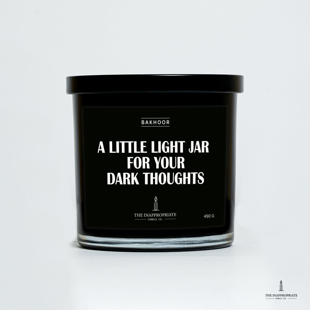 A little light jar for your dark thoughts